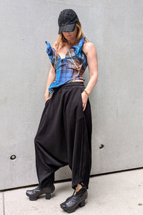 Vivienne Westwood - Corset Bustier - On Point - Blue Plaid - LiLi The First boutique NYC