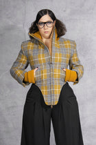Vivienne Westwood - Harris Tweed Bomber Jacket - Plaid - Mustard - LiLi The First - Washington DC - New York
