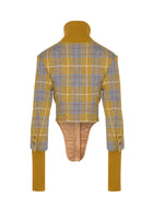 Vivienne Westwood - Harris Tweed Bomber Jacket - Plaid - Mustard - LiLi The First - Washington DC - New York