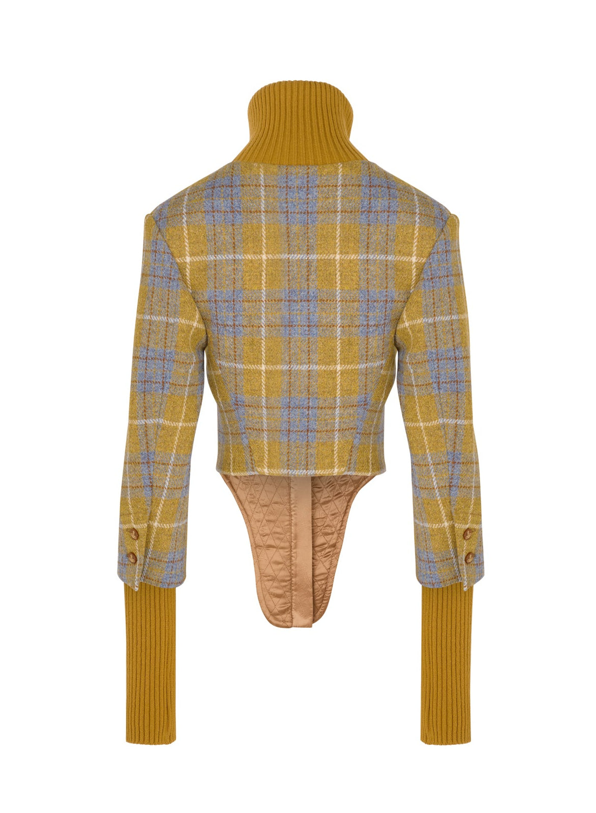 Vivienne Westwood - Harris Tweed Bomber Jacket - Plaid - Mustard - LiLi The First - Washington DC - New York
