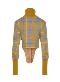 Vivienne Westwood - Harris Tweed Bomber Jacket - Plaid - Mustard - LiLi The First - Washington DC - New York