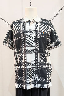 Vivienne Westwood - Polo shirt - Scribble - black