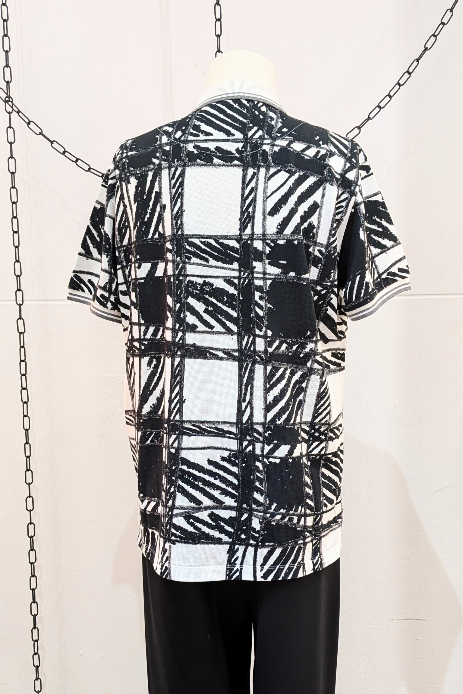 Vivienne Westwood - Polo shirt - Scribble - black