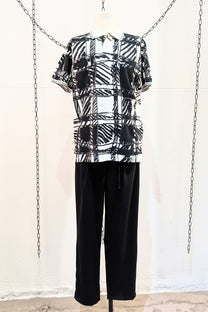 Vivienne Westwood - Polo shirt - Scribble - black