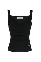 Vivienne Westwood - anna top - black - corset - jersey
