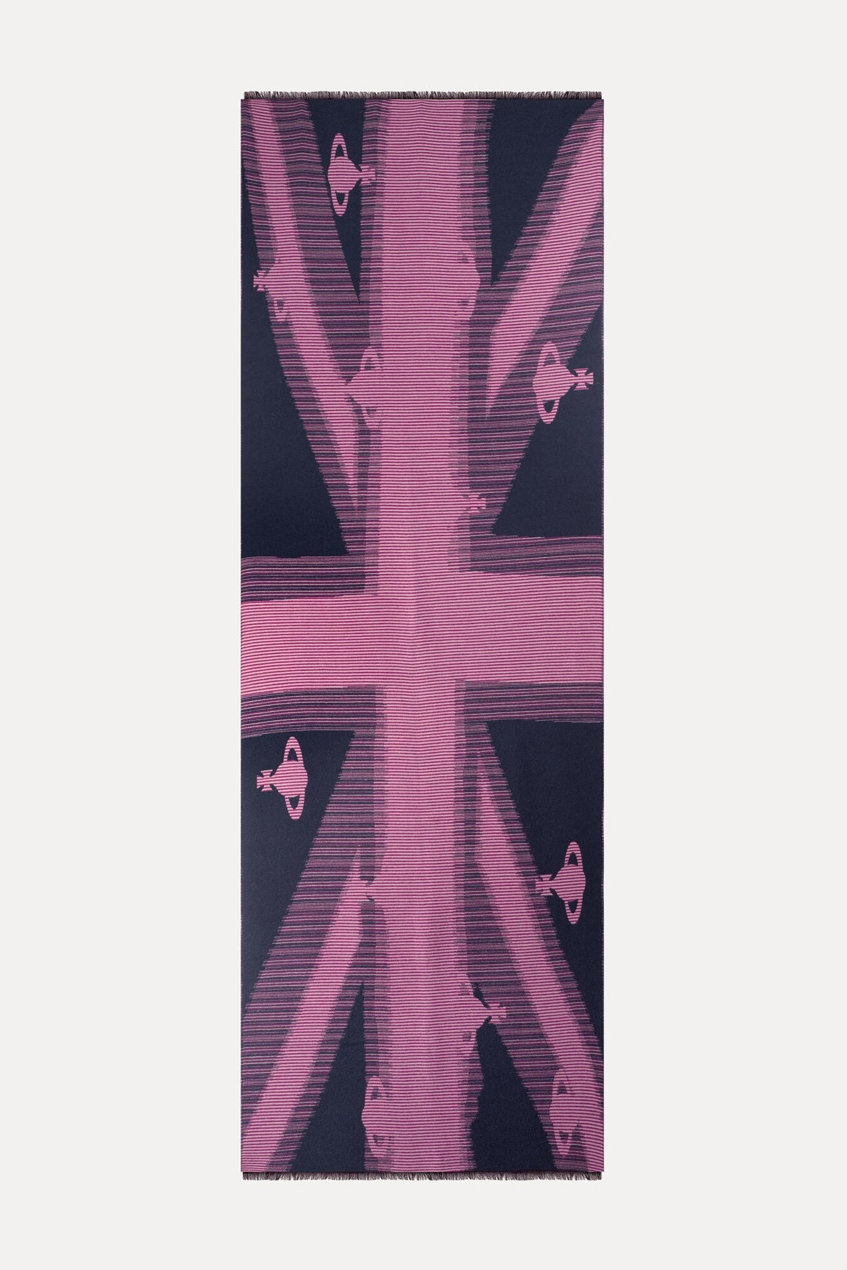 Vivienne Westwood - scarf - Shawl - Stole - Union Jack - Wool