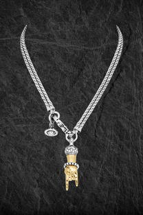 Vivienne Westwood Anatoly Necklace Rock-on horns pendent