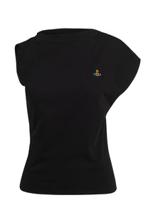 Vivienne Westwood Hebo T-shirt, twisted top, black, LiLi The First NYC
