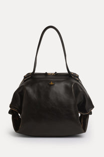Vivienne Westwood Mara Large Holdall Bowler Tote ribbed 47010004U-L00EN_N103_4