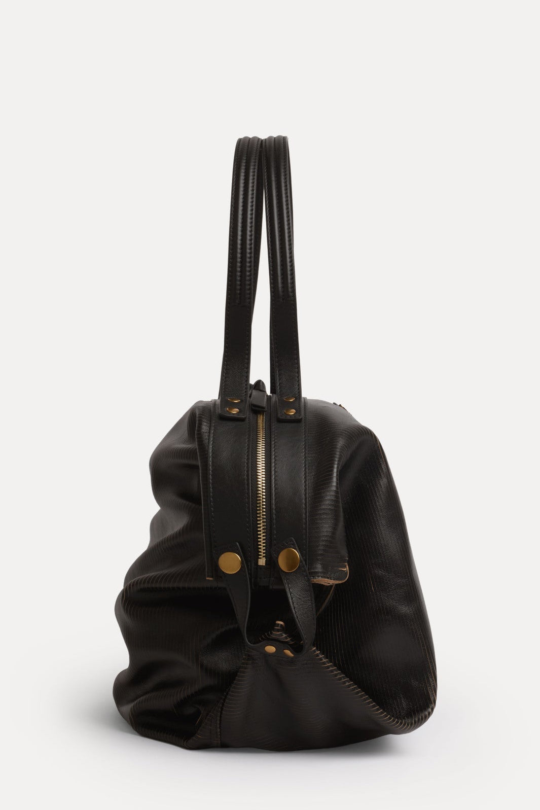 Vivienne Westwood Mara Large Holdall Bowler Tote ribbed 47010004U-L00EN_N103_4