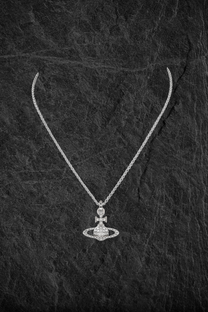 Vivienne Westwood Mayfair Bas Relief necklace orb crystals