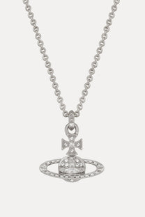 Vivienne Westwood Mayfair Bas Relief necklace orb crystals