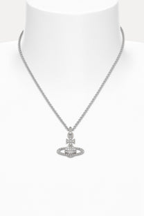 Vivienne Westwood Mayfair Bas Relief necklace orb crystals