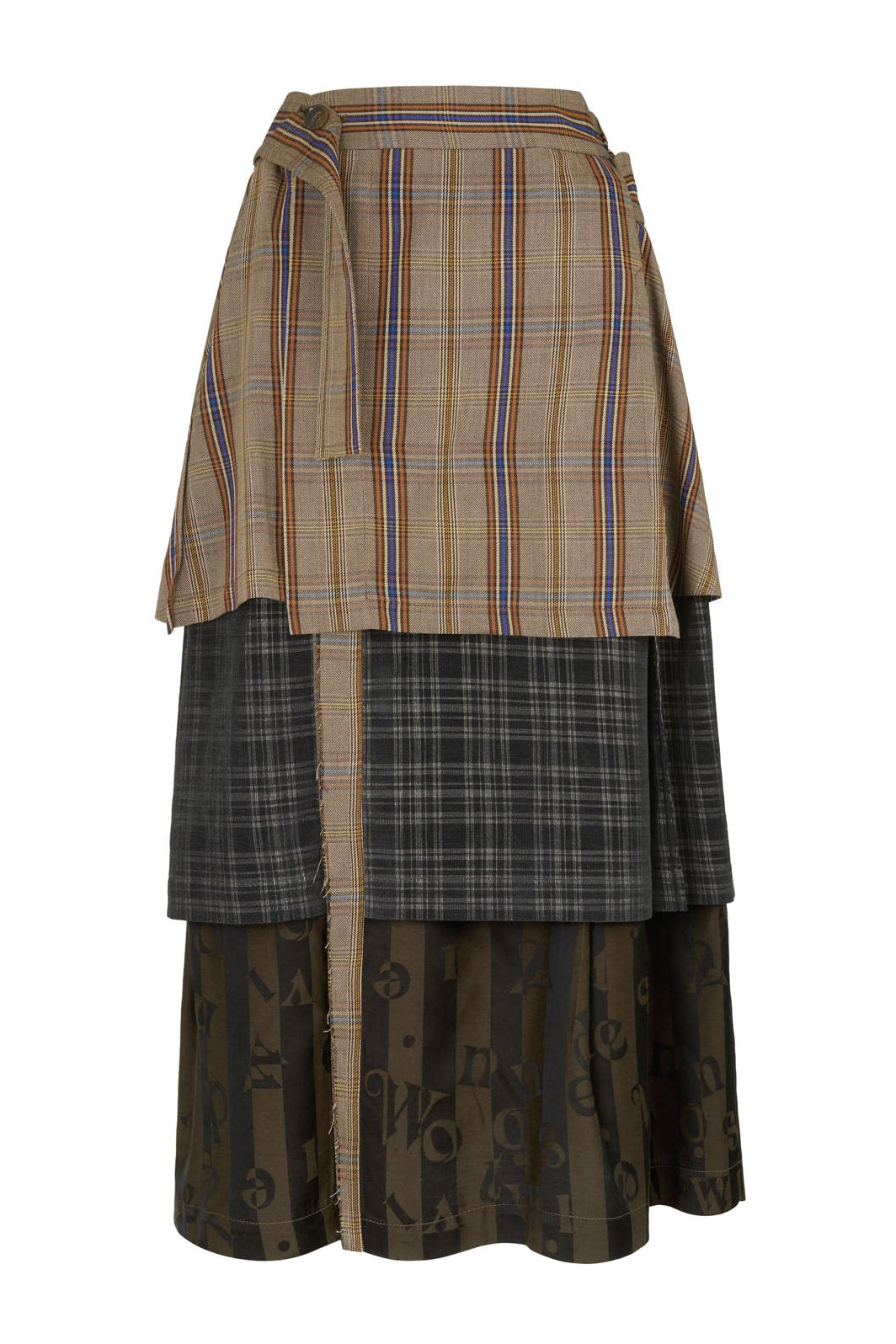 Vivienne Westwood Meghan Kilt skirt - wrap skirt -Midi