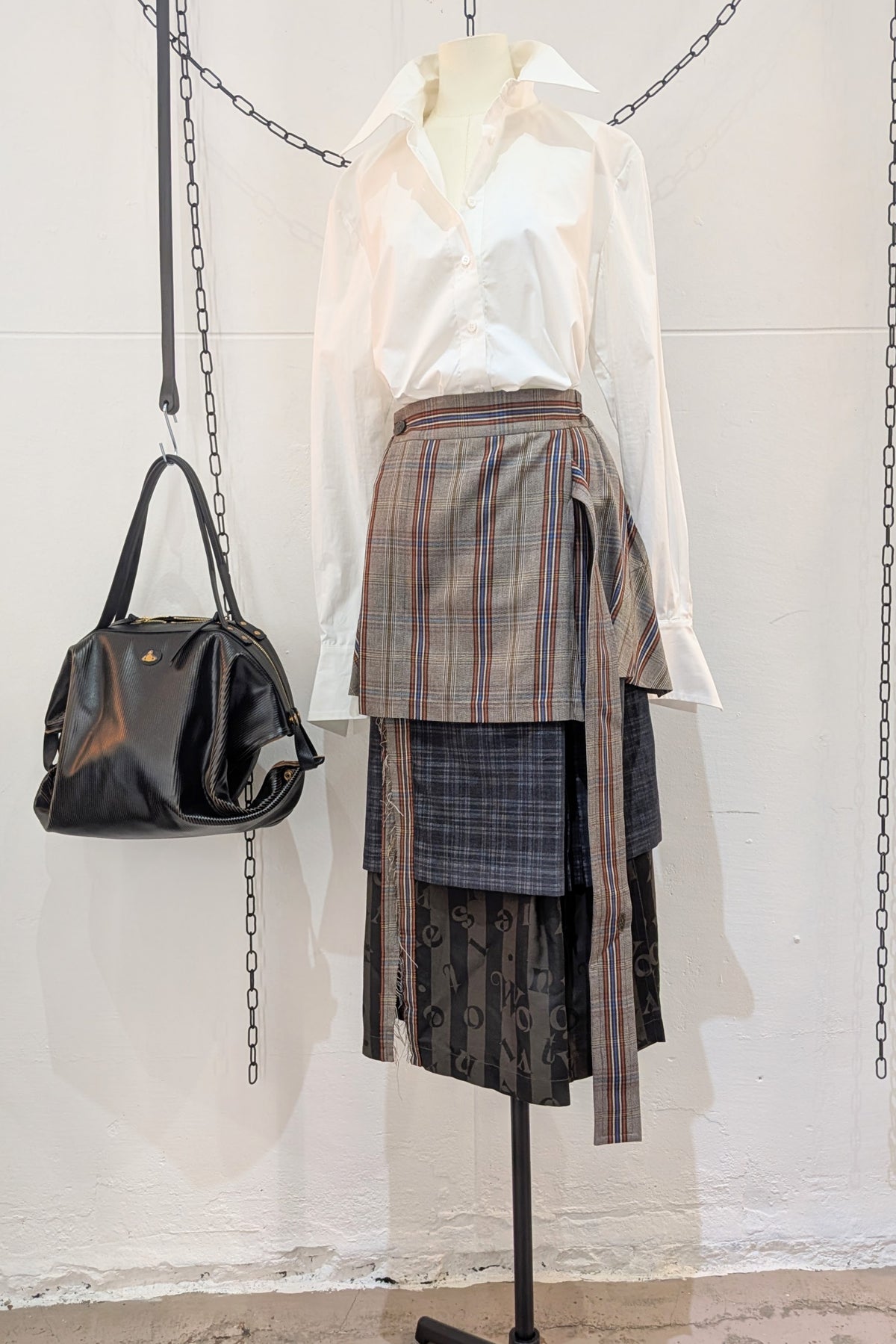 Vivienne Westwood Meghan Kilt skirt - wrap skirt -Midi
