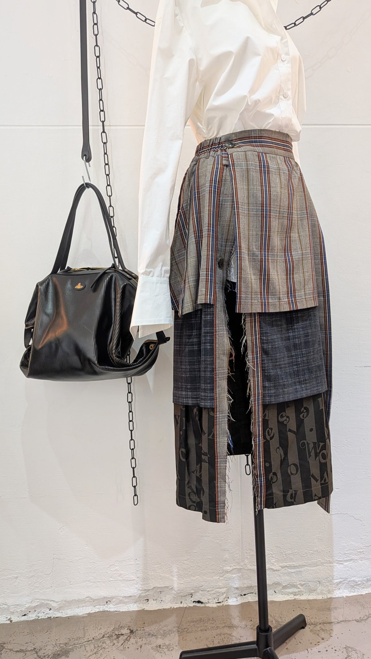 Vivienne Westwood Meghan Kilt skirt - wrap skirt -Midi