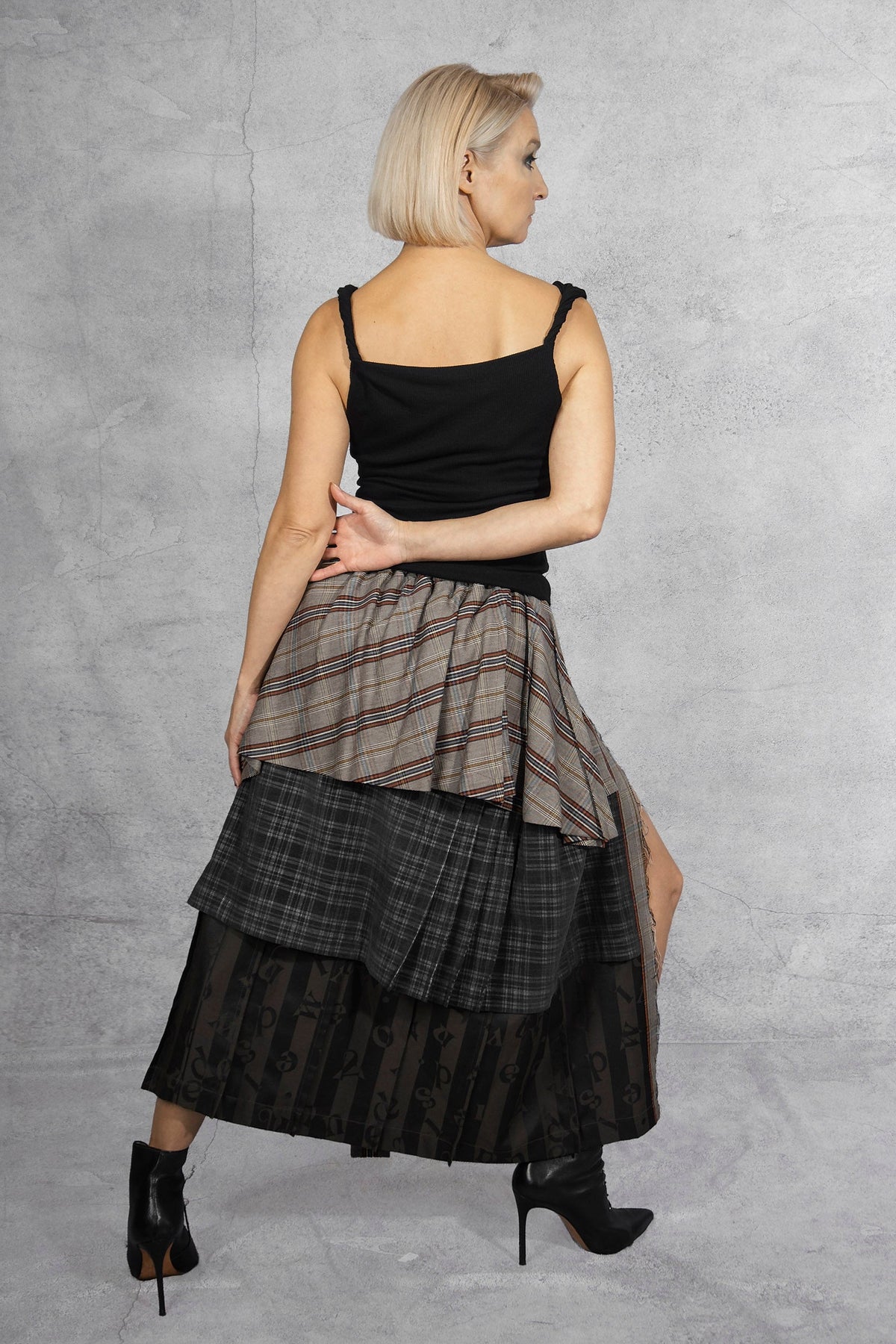Vivienne Westwood Meghan Kilt skirt - wrap skirt -Midi