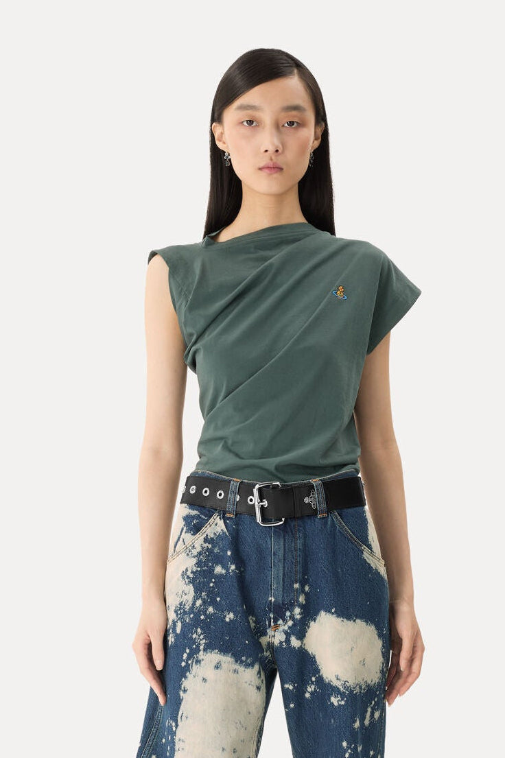 Vivienne Westwood NYC - Hebo t-shirt - green - woodland - organic cotton