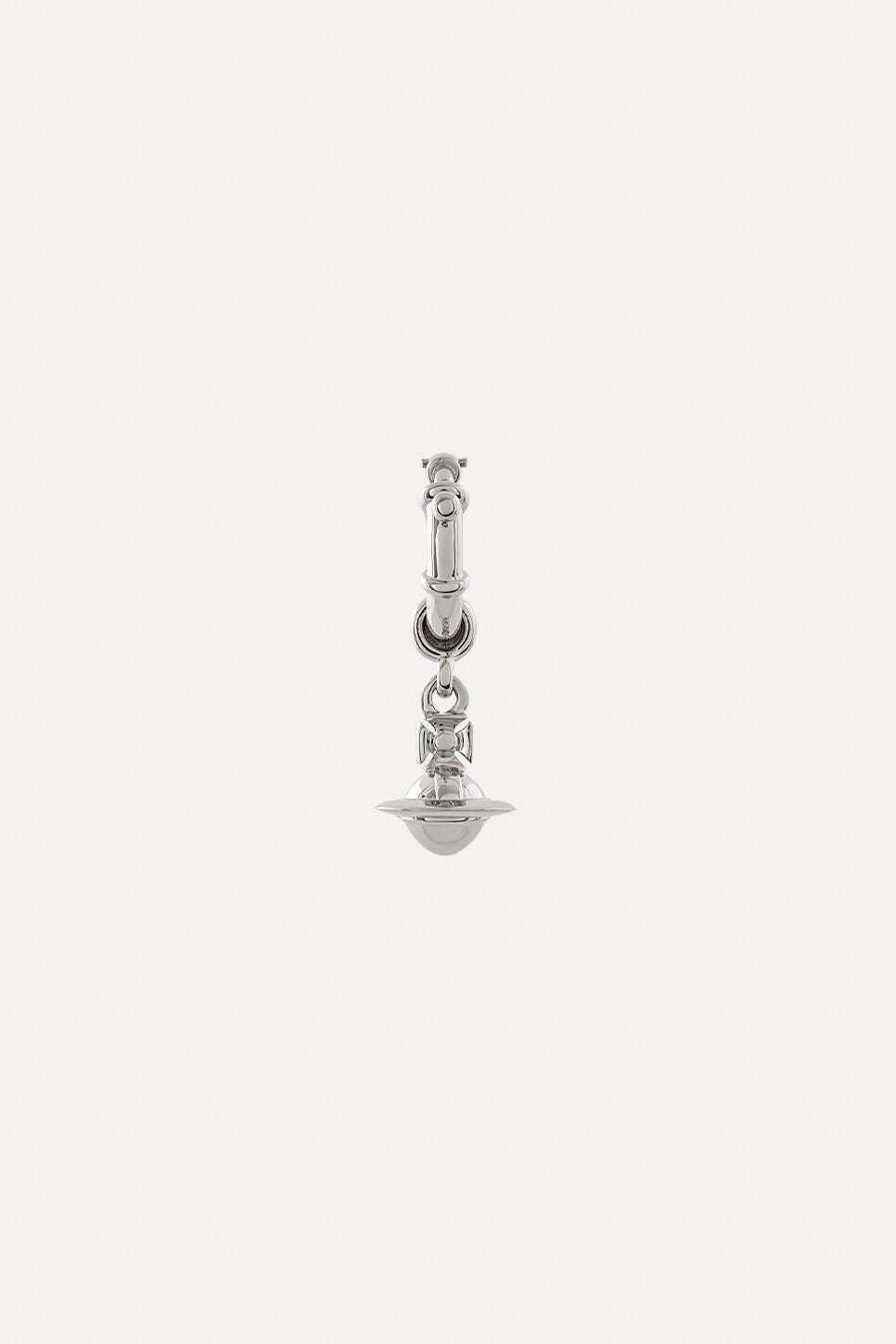 Vivienne Westwood Paulina single hoop earring orb pendant