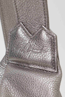 Yohji Yamamoto metallic Dark Silver Sling Cross Body messenger Bag