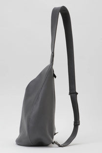 Yohji Yamamoto dark grey Sling Cross Body messenger Bag