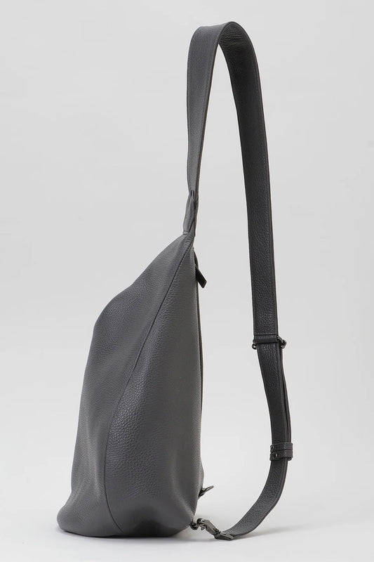 Yohji Yamamoto Gray Cross Body Sling Bag 