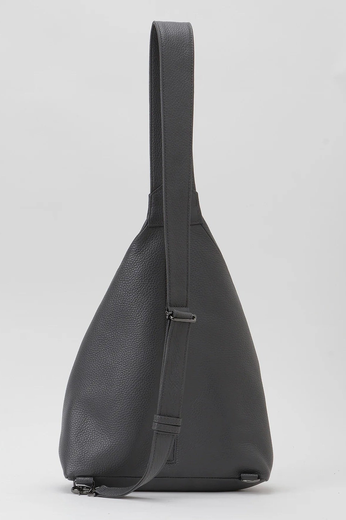 Yohji Yamamoto Gray Cross Body Sling Bag 
