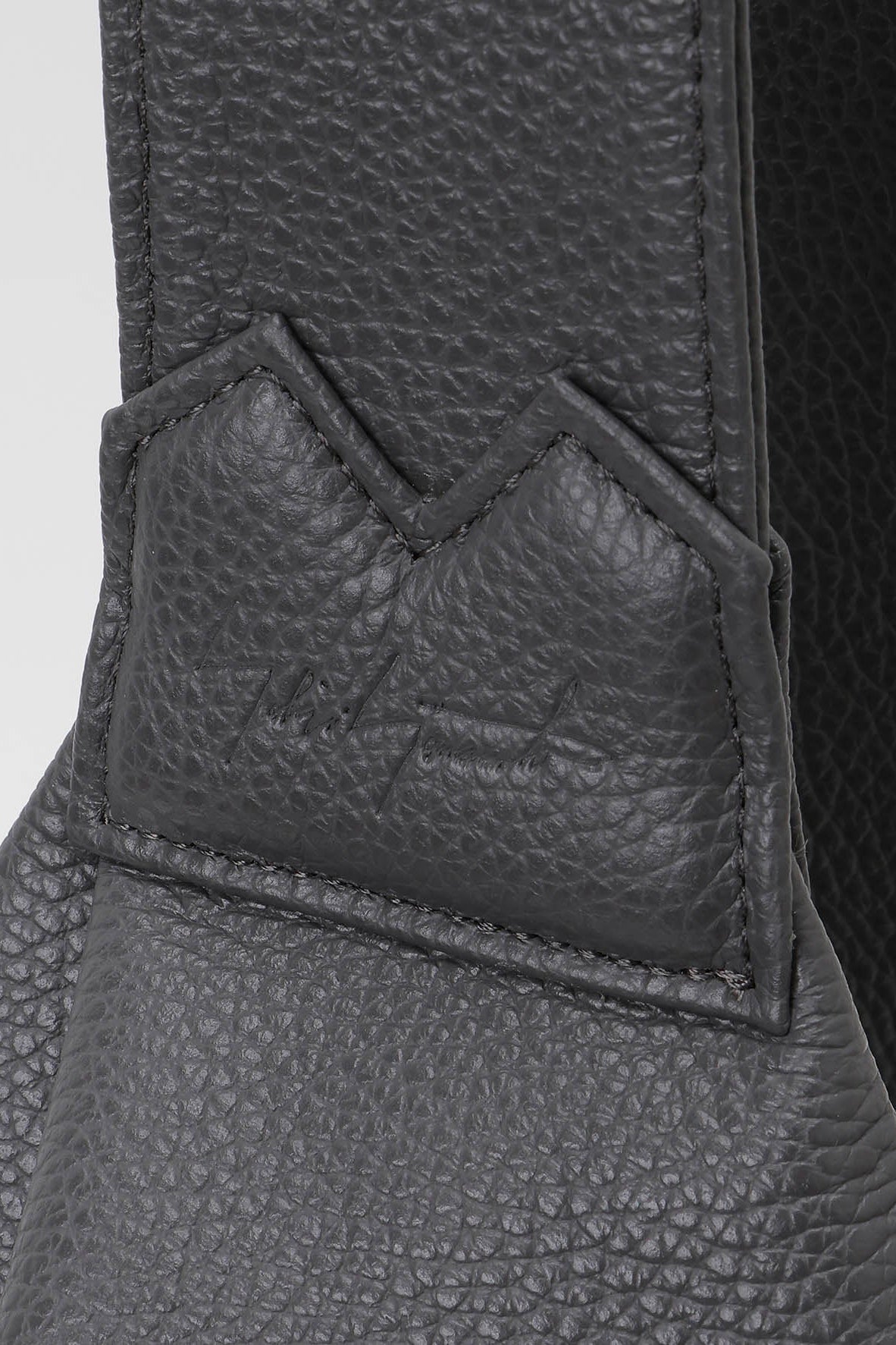 Yohji Yamamoto Gray Cross Body Sling Bag 