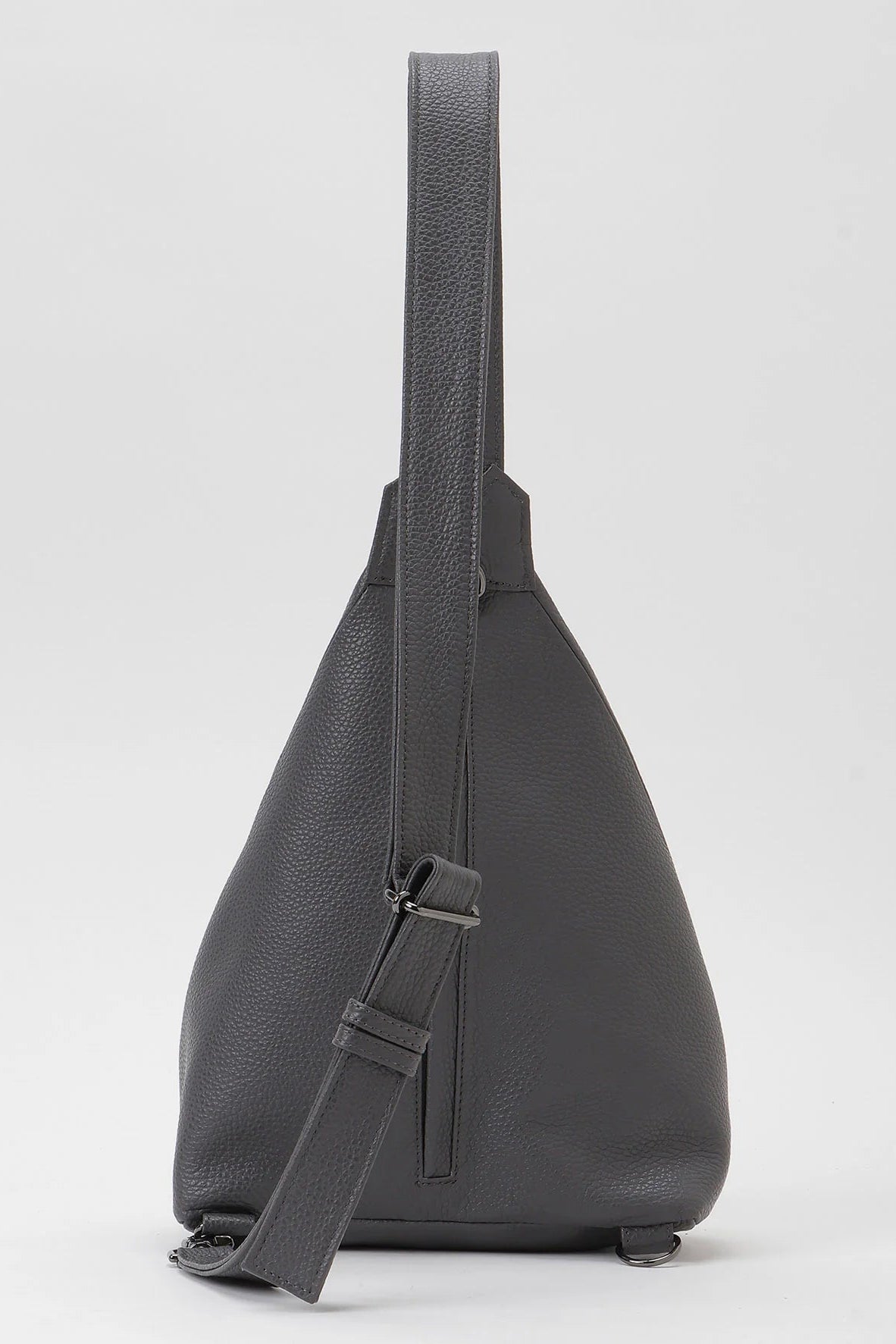 Yohji Yamamoto dark grey Sling Cross Body messenger Bag