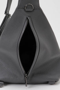 Yohji Yamamoto dark grey Sling Cross Body messenger Bag