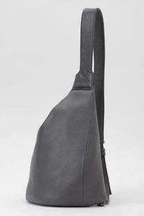 Yohji Yamamoto dark grey Sling Cross Body messenger Bag