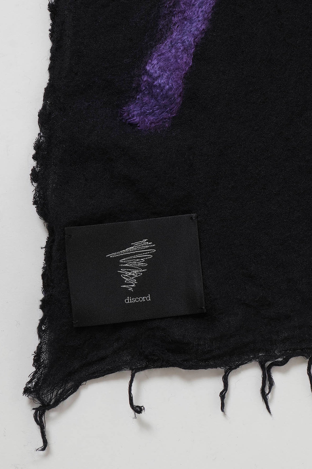 Yohji Yamamoto Silk Wool Stole Scarf 