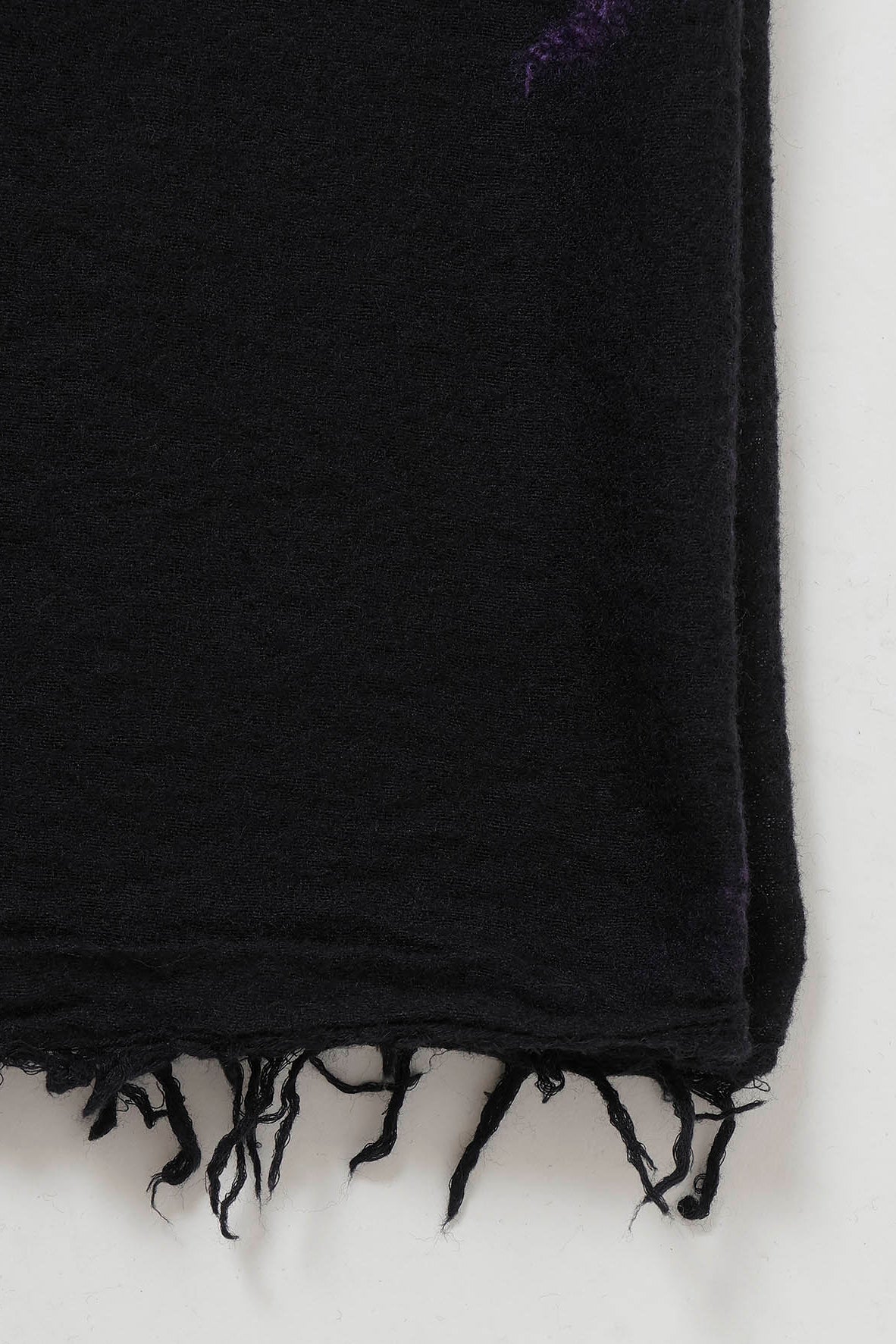 Yohji Yamamoto Silk Wool Stole Scarf 