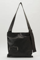 Yohji Yamamoto Square crossbody Clasp detail Bag