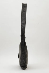 Yohji Yamamoto Square crossbody Clasp detail Bag