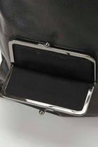 Yohji Yamamoto Square crossbody Clasp detail Bag