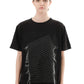 Vague Black Zigzag Top