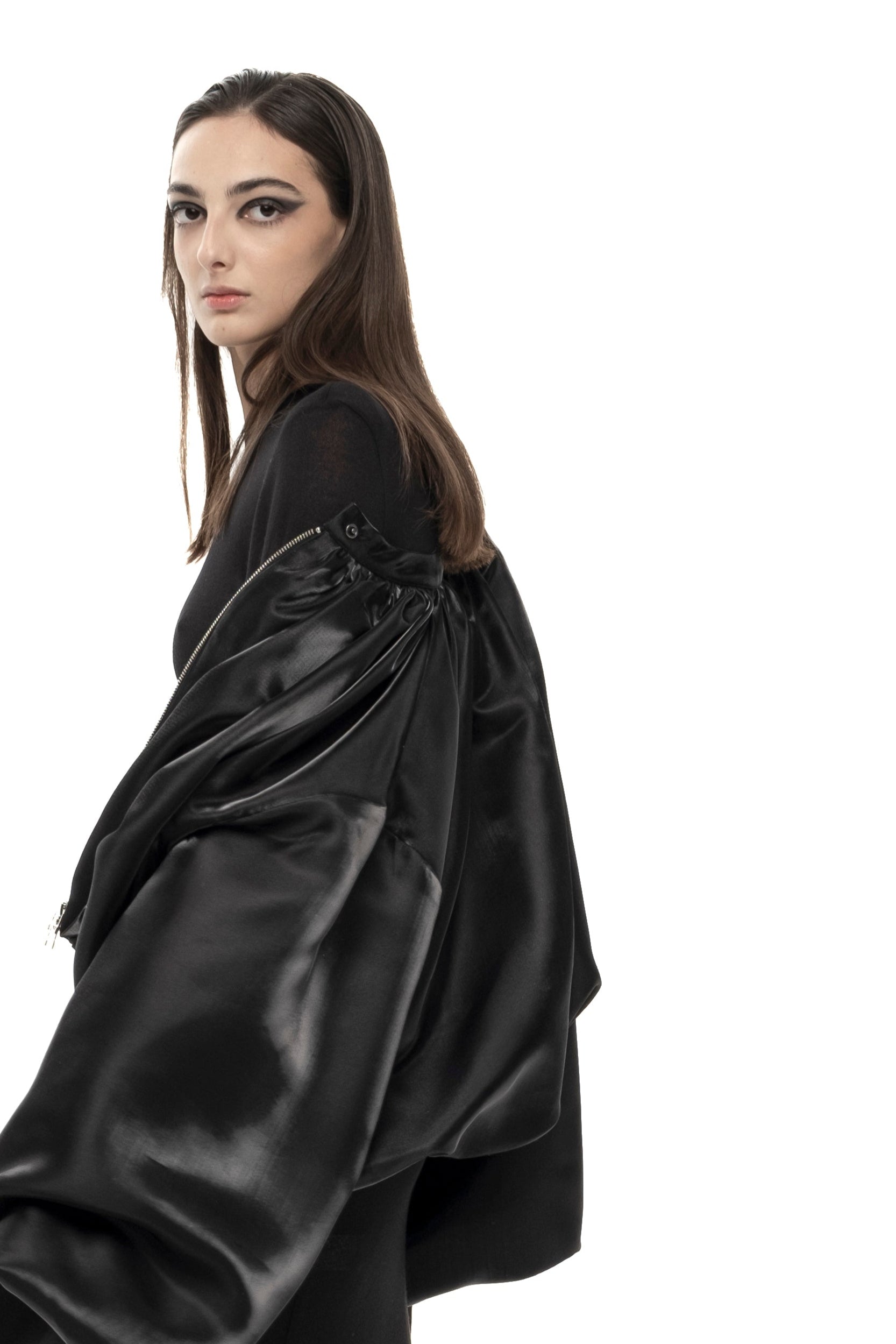 Zugdidi Shiny Bomber Jacket