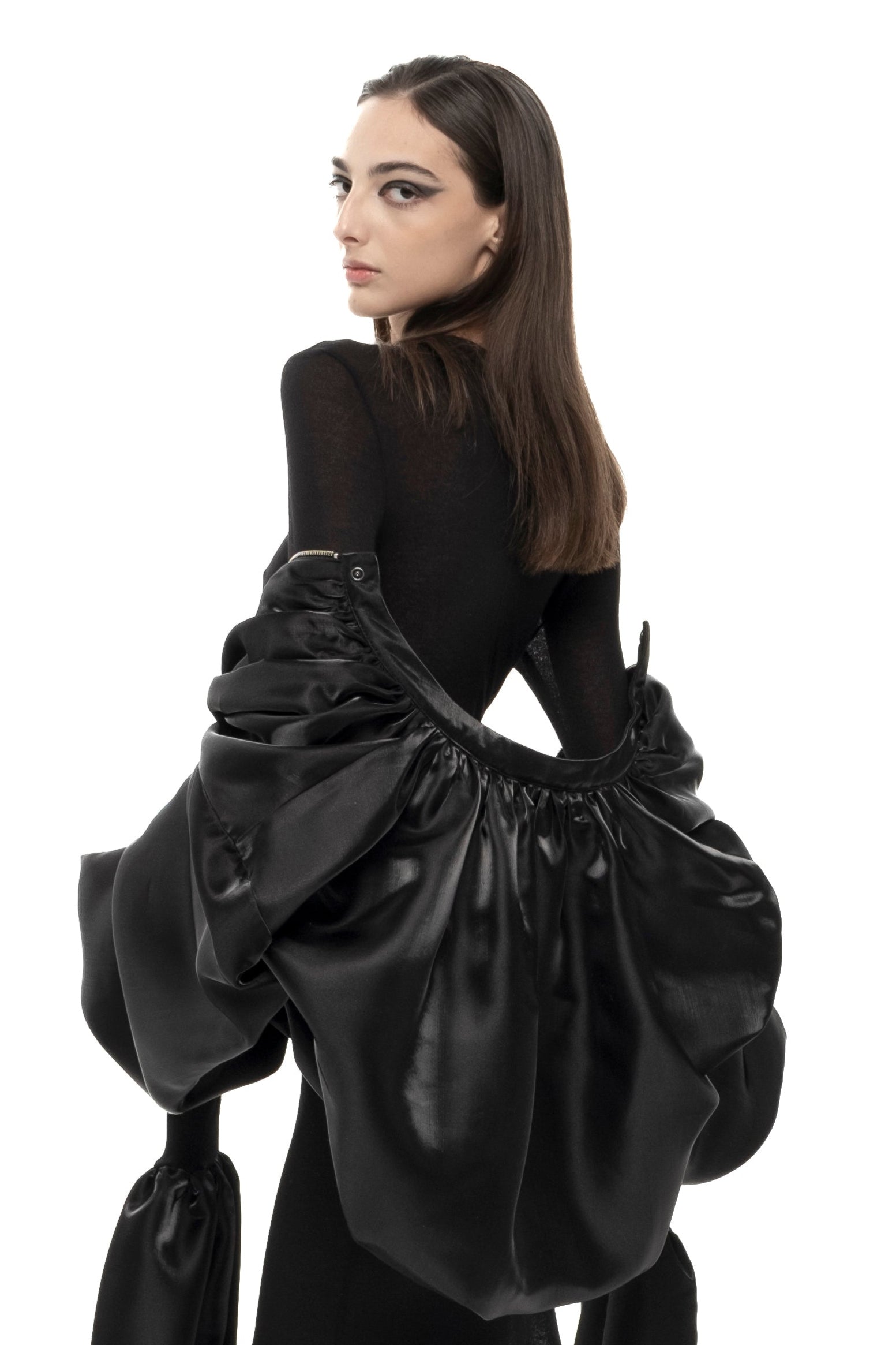 Zugdidi Shiny Bomber Jacket