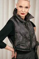 ny77 design - vest - puffer - cropped - Sumingashi