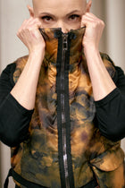 ny77 design - vest - puffer - cropped - Sumingashi