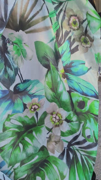 CHARTREUSSE green forest jungle scarf. silk scarf