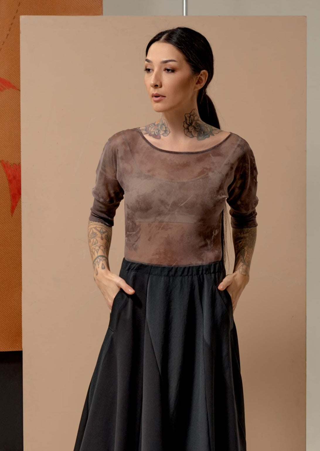 SAKURA MESH TOP