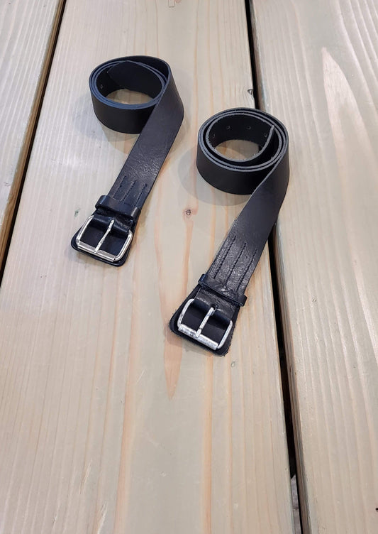 WIDE LEATHER BELT