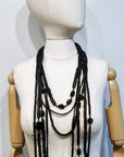 BLACK STRAND NECKLACE