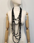 BLACK STRAND NECKLACE