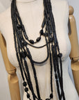 BLACK STRAND NECKLACE
