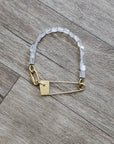 GOLD PIN NECKLACE