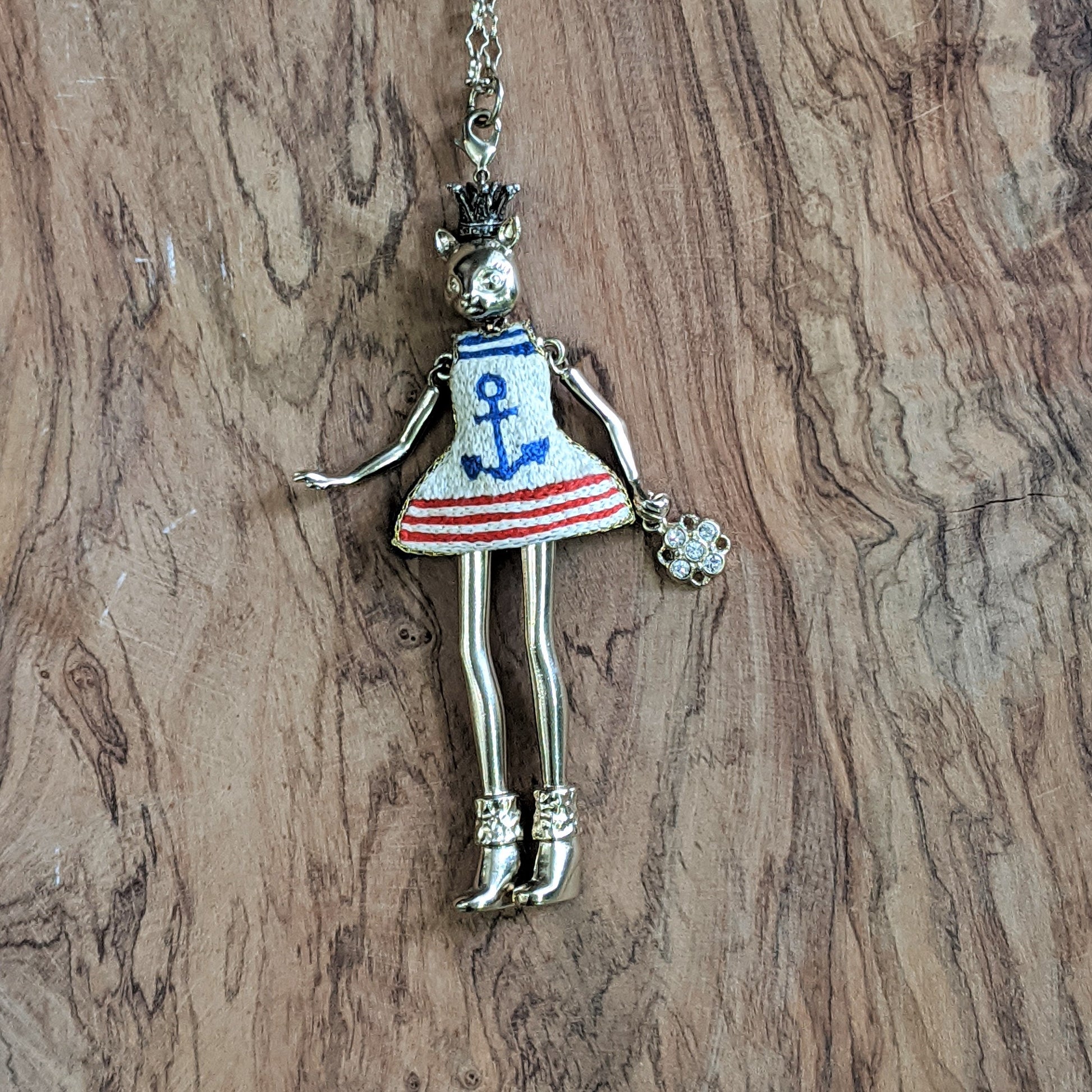 Servane Gaxotte Paris, Sailor Kitty Necklace