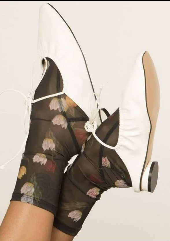TULIPS MESH SOCKS